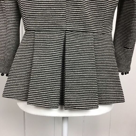 Tabitha (Anthro) Chandelier Stripe Peplum Top M - Picture 8 of 8